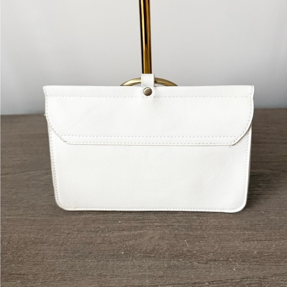 Joy Susan Aria Ring Bag with Crossbody Strap in Off White - Picture 3 of 10
